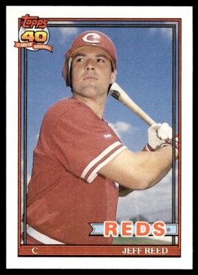 1991 Topps #419 Jeff Reed - Cincinnati Reds | eBay