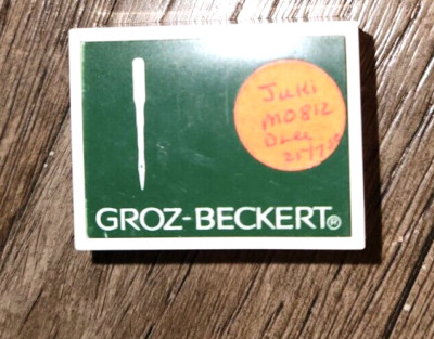 Groz-Beckert Sewing Needles NOS - 7 Packs of 5 Needles B-27 SY 6120 MY 1023 1886
