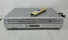 Electrohome VCR DVD COMBO with REMOTE VHS Black Digital Player Recorder DVC504