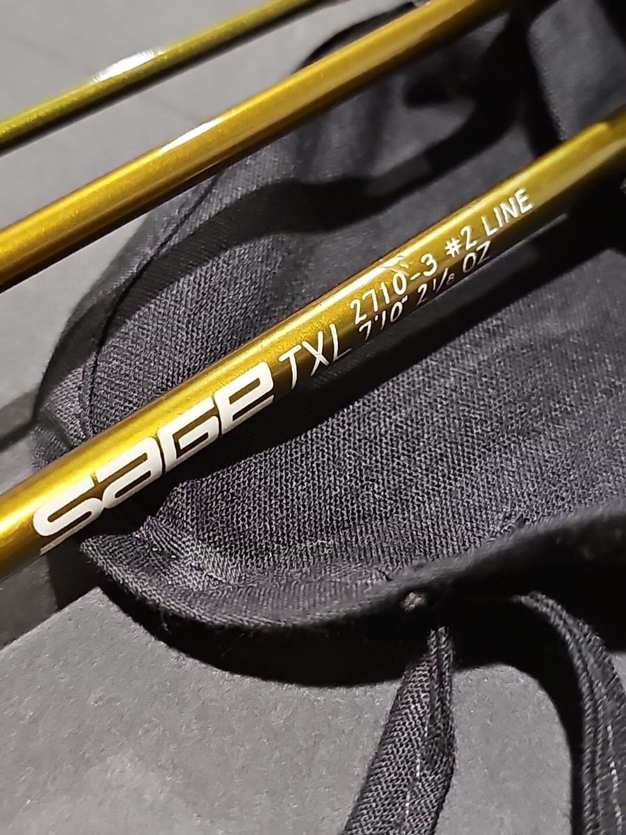 BEAUTIFUL * SAGE TXL 2710 - 3 2 WT 7' 10” FlyRod Have BEAUTIFUL * SAGE TXL 2710 - 3 2 WT 7' 10” FlyRod Have
