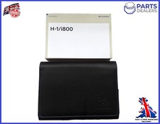 GENUINE HYUNDAI H1 I800 2008-2018 OWNERS MANUAL HANDBOOK WALLET PACK