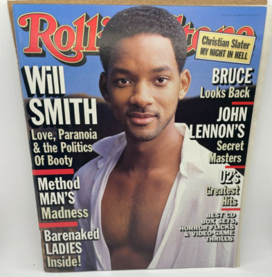 ROLLING STONE MAGAZINE -issue # 801 OS-12-10-1998  Cover;Will Smith