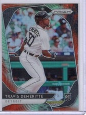 2020 Panini Prizm Cosmic Haze RC #114 Travis Demeritte Detroit Tigers