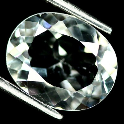 Shola Genuine 4.07 Ct Natural Colorless White Topaz from Brazil