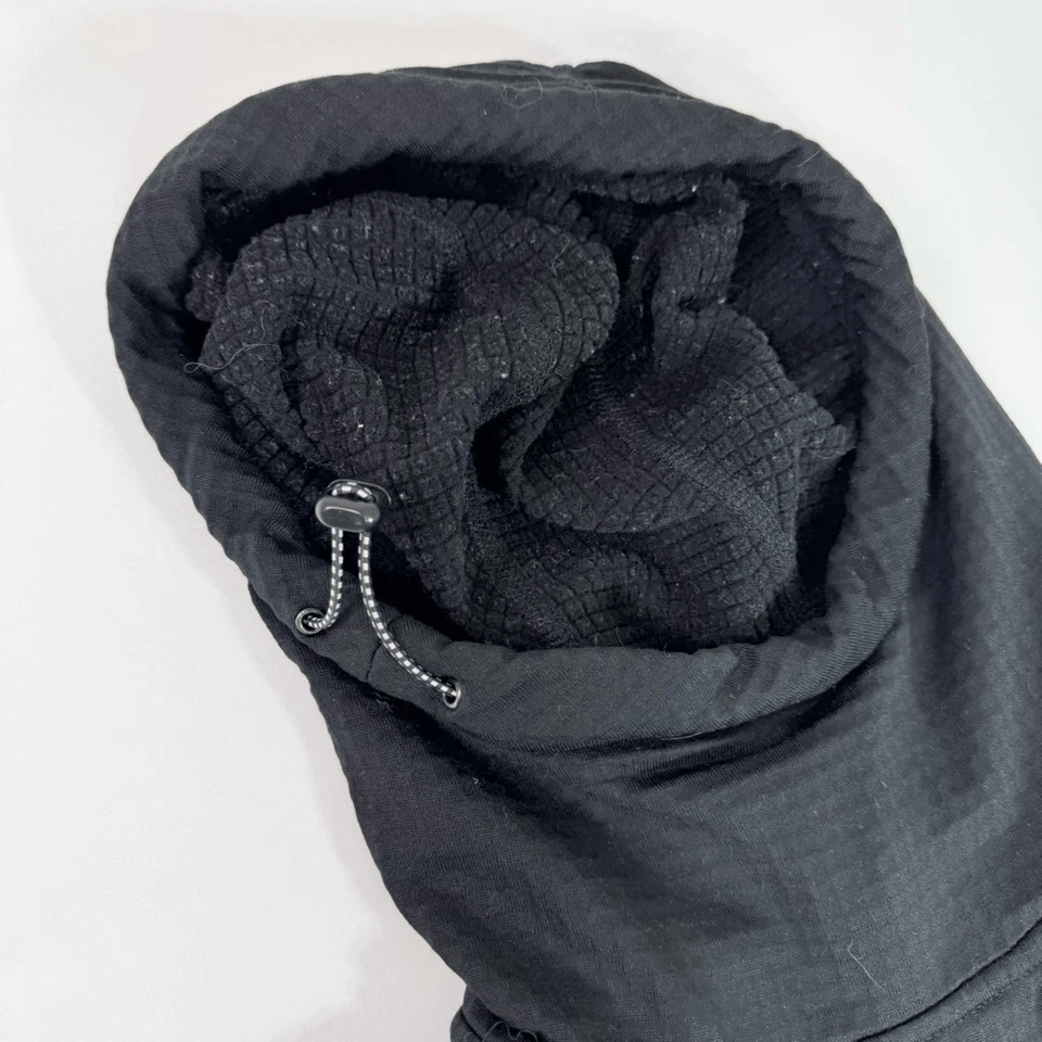 Pullover Burton AK capa base para mujer pequeño negro cuello capucha manga larga con capucha Foto 4 de 4