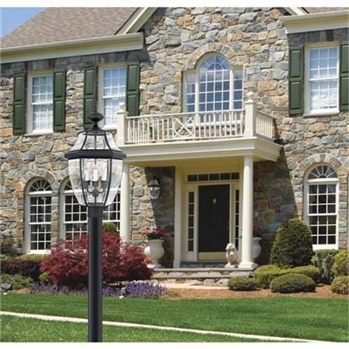 Quoizel NY8317K Newbury 2-Light Outdoor Wall Lantern Fixture Mystic Black Finish - Picture 2 of 2