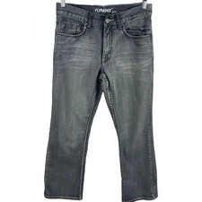 Flypaper Bootcut Grey Wash Jeans Mens W29xL30