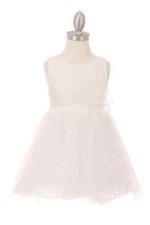 Cinderella Couture lace and tulle dress with an elegant organza flower Size 2-10