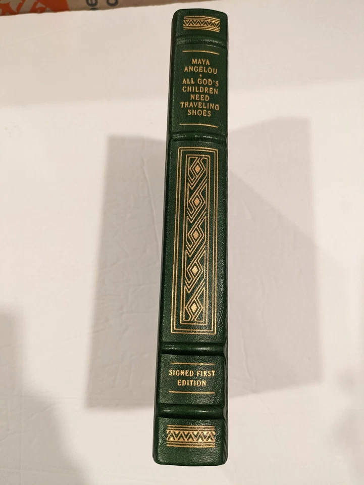 All God's Children Need Traveling Shoes Signed First Edition Franklin Library .. Foto 4 de 4