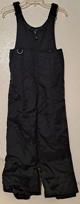 RAWIK Snow Ski Snowboarding Bib Girls Size Medium (M) Black