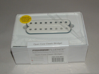 Fishman Fluence PRF-CO8-BW1 8 String Open Core Classic Bridge Pickup (White) New