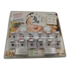 Baby Trust Magnetic Safety Locks 12 Locks  2 Keys