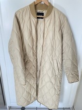 Everlane Renew Long Liner Jacket Coat Primaloft Gold Rare Womens Sz Small