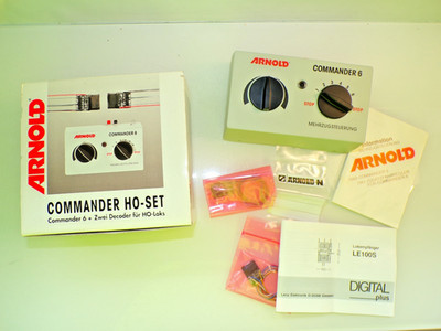 Arnold H0 7062 Commander 6 Mehrzugsteuerung siehe Foto in OVP PK7347