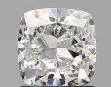 1.40 CT Cert. GIA Cushion Cut Natural Mined Diamond Loose J color VS2 clarity 3252.86 per carat