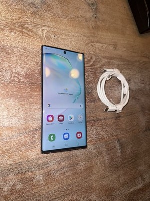 SAMSUNG Galaxy Note 10 + PLUS 256GB Aura glow    neuwertig