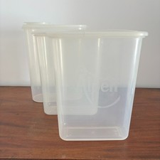 3 Vintage Alpen Tupperware Müslibehälter, Aufbewahren & Ausgießen, Retro