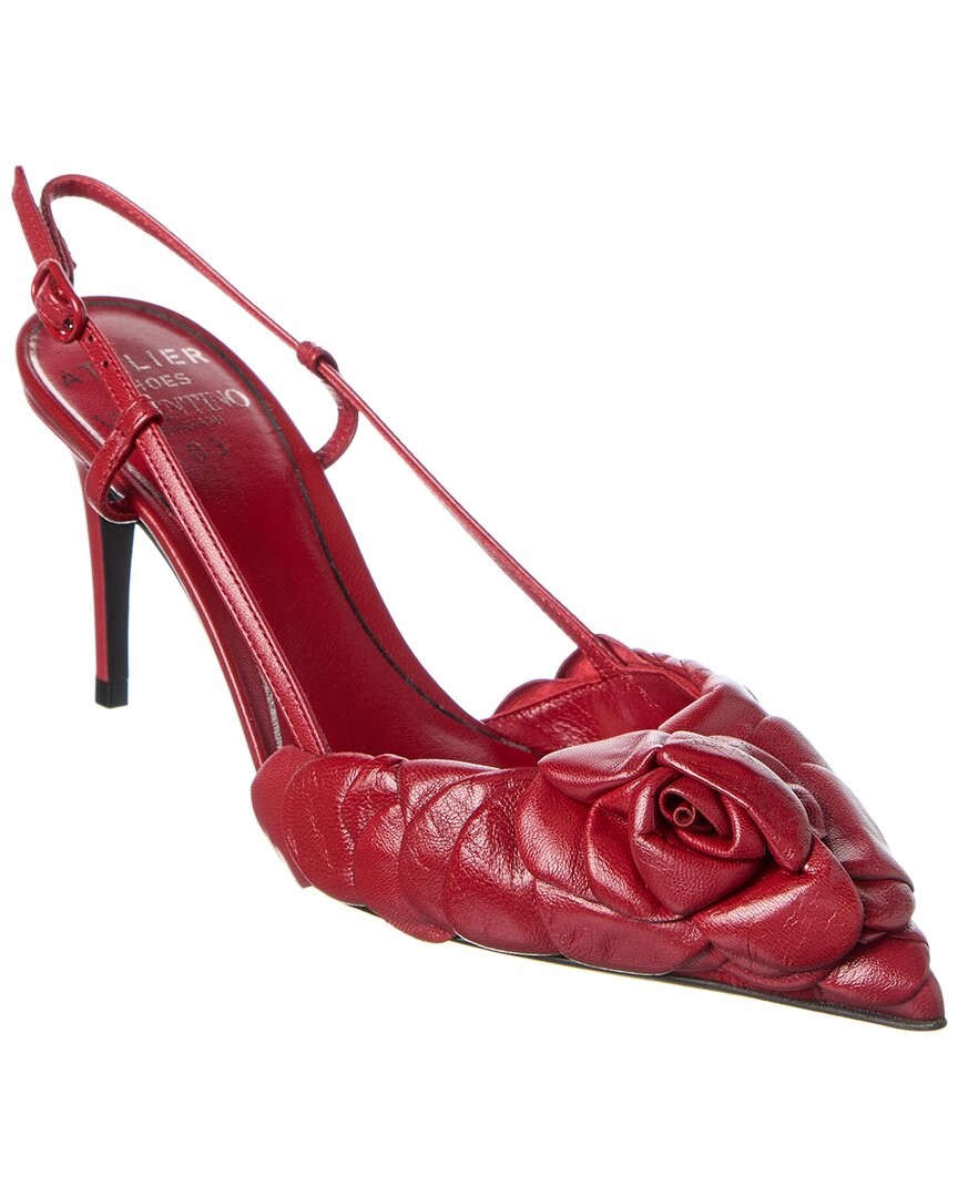 靴 VALENTINO GARAVANI ATELIER03 Valentino Garavani Atelier 03 Rose Edition Metallic