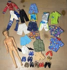 Vintage Mattel Ken Doll & Clothing Lot