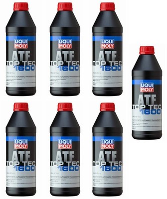 7 Liters Auto. Trans. Fluid LIQUI MOLLY Top Tec ATF 1600 Full Synthetic MB 236.1