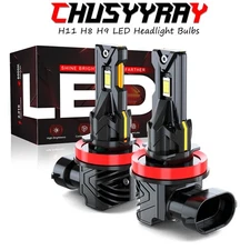 LED Headlight Kit H11 White 6000K Low Beam Bulbs for KIA Sorento 2011 2012 2013