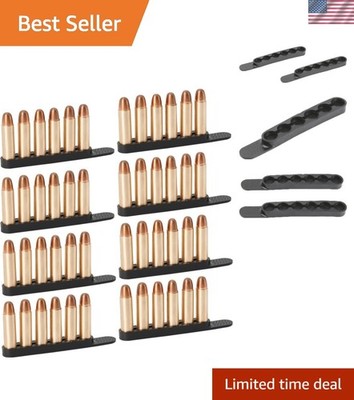 Urethane Speed Strip for .38/.357 - Quick Load 6 Rounds, Slip Pocket Design