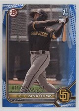 2022 Bowman Prospects Blue Pattern Border 26/125 Zayed Salinas #BP-122 0uh2