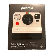Polaroid   - Now Instant Film Camera Generation 2 - Black  White