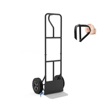Goplus Hand Truck, P-Handle Hand Truck Dolly w/770LBS Capacity, Vertical Loop...