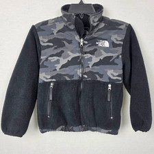 The North Face Boys Camo Polartec Fleece Jacket S