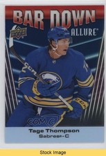 2023-24 Upper Deck Allure Bar Down Tage Thompson #BD-2 READ y0i