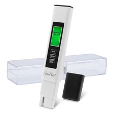 SimPure TDS Meter Digital Water Tester, 4 in 1 EC & Temperature Meter,... 