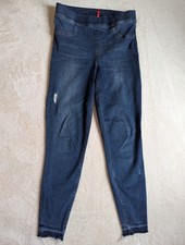Spanx Distressed Ankle Skinny Released Hem Jeans Size Large
