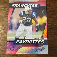 2024 Panini Prestige - Franchise Favorites Dwight Freeney Xtra Points Pink /25