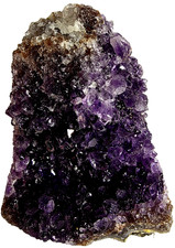 AMETHYSTDRUSE NATUR AMETHYST GROßE KRISTALLE EDELSTEIN GEODE BERGKRISTALL QUARZ