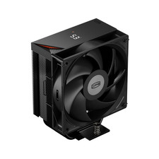 CPU Air Cooler with Digital Display, Non-Rgb Version, 4 Heat Pipes, High-Perform
