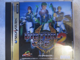 Virtua Cop Lot: Virtua Cop 1, 2 Sega Saturn Import US Seller