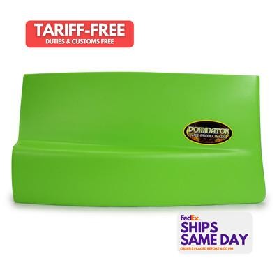 Dominator Race 2302-EX-XG, Dominator Late Model Ext Flare Left Xtreme Green 