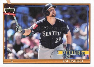 2026 TOPPS MLB - Cal Raleigh - 1991 35th Anniversary Insert #T91-88  Mariners
