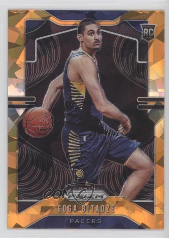 2019-20 Panini Prizm Rookie Orange Ice Prizm Goga Bitadze #264 0wg1