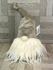 Image of Gonk - Heaven Sends - Grey Soft Bearded Gonk - Christmas - Decor - BNWT