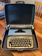  1973 Smith-Corona Galaxie 12 Serviced Vintage Portable Typewriter Elite TF thumbnail