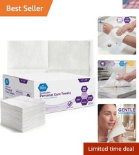 Disposable Dry Wipes for Adults, Soft  Absorbent Personal Towels, Bulk 800 C...