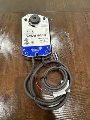 Johnson Controls Va9208-Bgc-3 Elec Act, 70 In.-Lb., On-Off, 24Vac