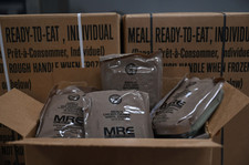 Case of Genuine U.S. Military MREs   Factory Sealed - 12 Meals Total