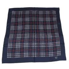 Burberrys' Silk Check Scarf(K-164667)