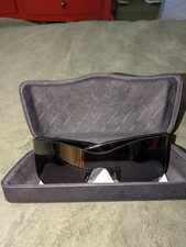 Balenciaga 68MM Shield Sunglasses Frameless Black BB0122S-004