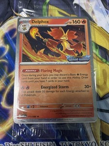 Delphox 013/086 Chaos Rising Theme Deck Exclusive Non-Holo Rare
