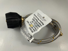 LPG CYLINDER VALVE HOSE PIGTAILS CARAVAN BOAT HW LCC27 X 7/16" MBSP 450MM LARGE