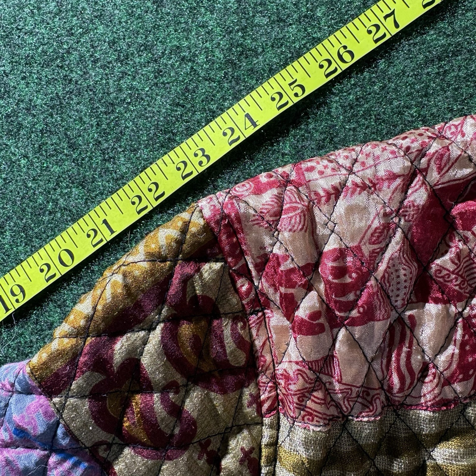 Sacred Threads Patchwork Quilted Jacket Women's S… - image 9